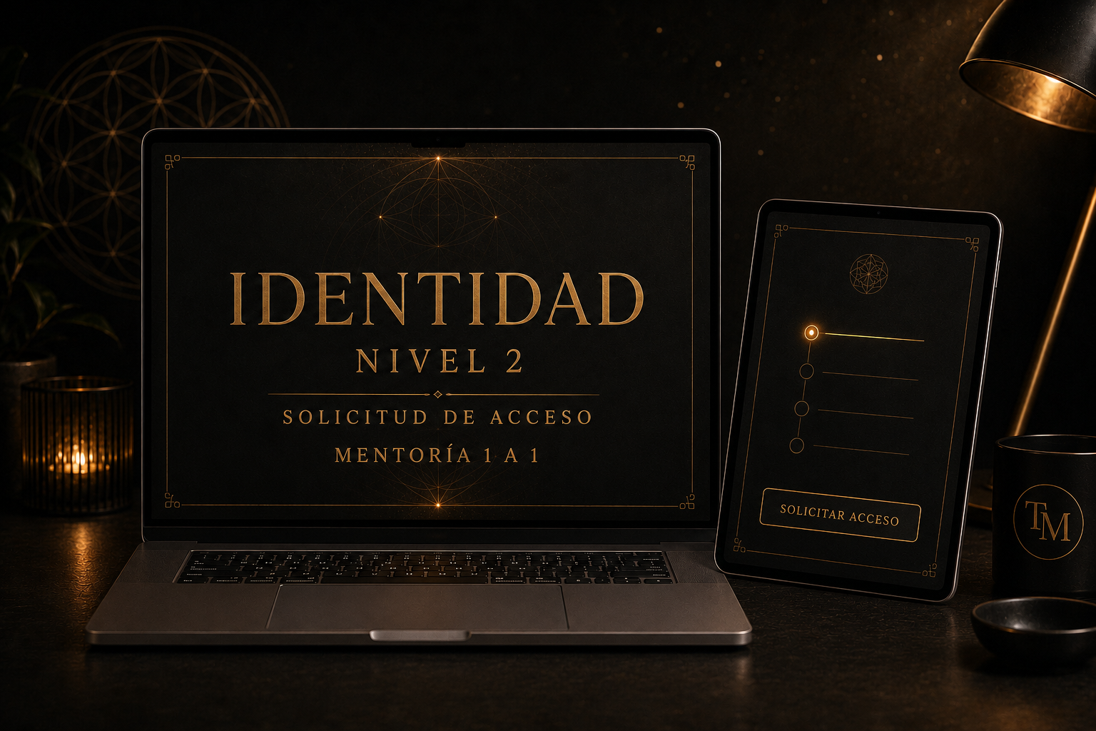 Mockup de la formación IDENTIDAD Nivel 2